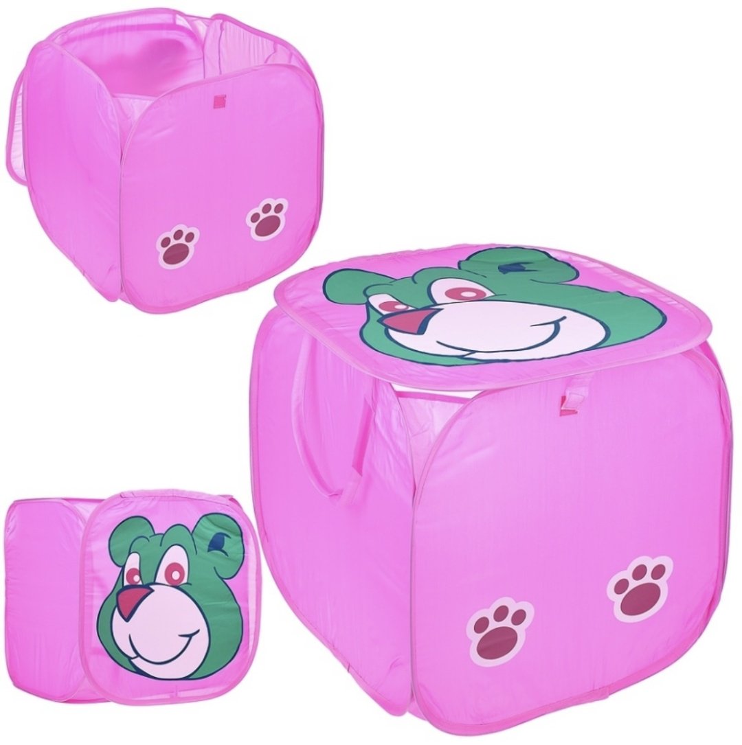 Наша Игрушка корзина для игрушек 46x46x46 см, текстиль