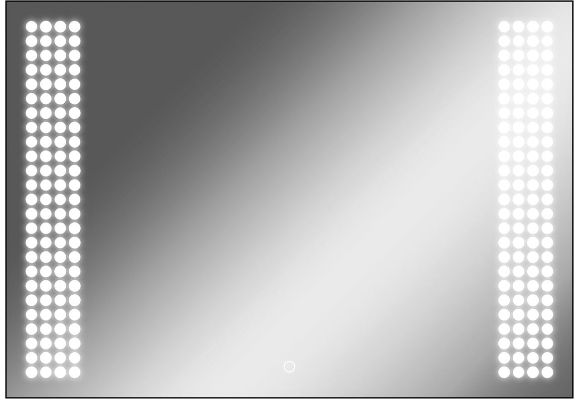 Комплект для ванной KABINKA.KZ Байтерек (тумба под раковину, зеркало, раковина) коричневый, графит