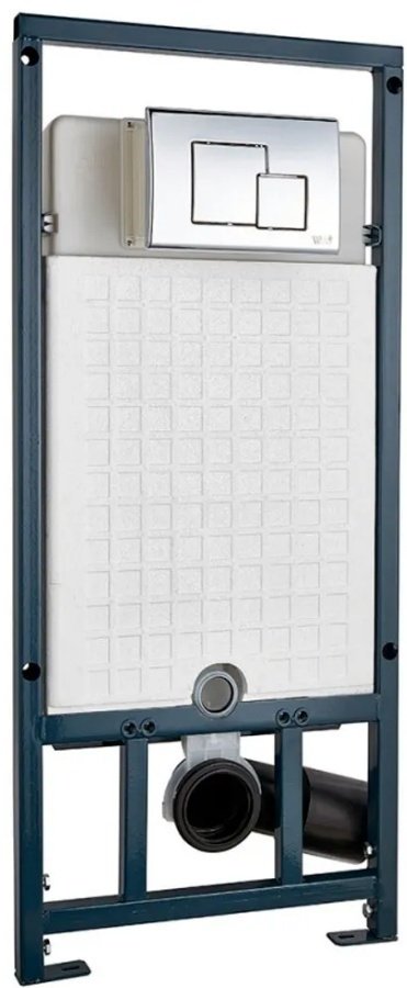 WeltWasser рамная инсталляция MARBERG 507 SE CR Квадратная кнопка.