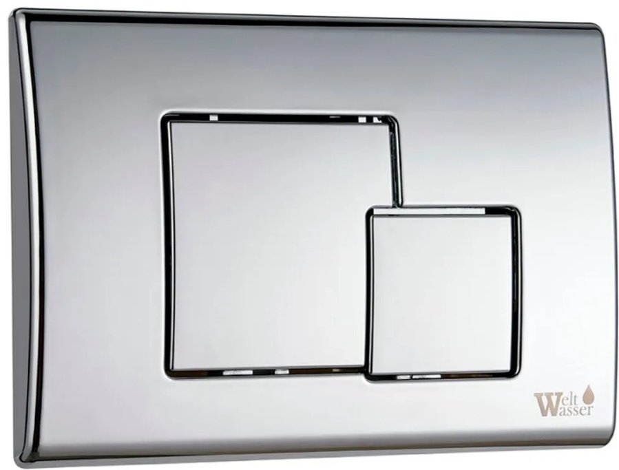 WeltWasser рамная инсталляция MARBERG 507 SE CR Квадратная кнопка.