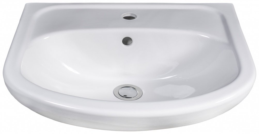 Комплект для ванной KABINKA.KZ Адай (шкаф-навесной, тумба под раковину, раковина) белый