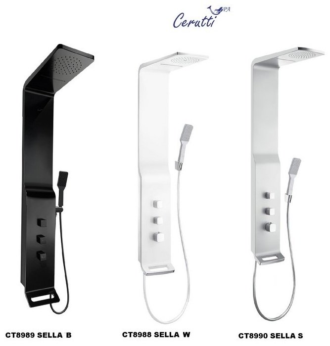 Cerutti душевой набор (гарнитур) SELLA S CT8990, латунь купить,NaN