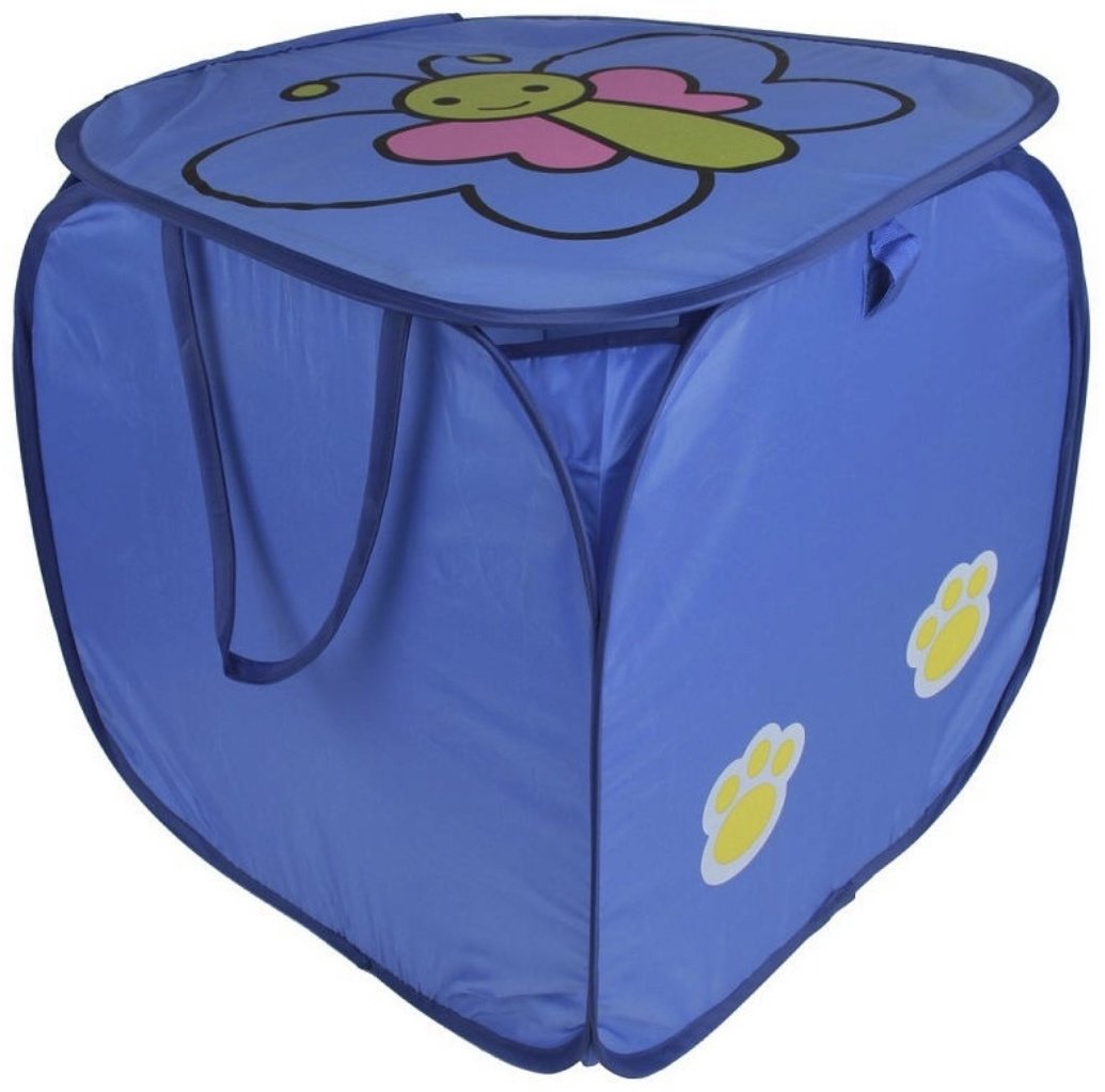 Наша Игрушка корзина для игрушек 46x46x46 см, текстиль