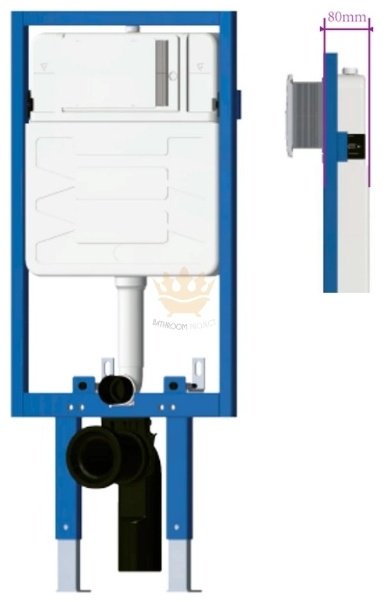 Sanmix рамная инсталляция SM-612A