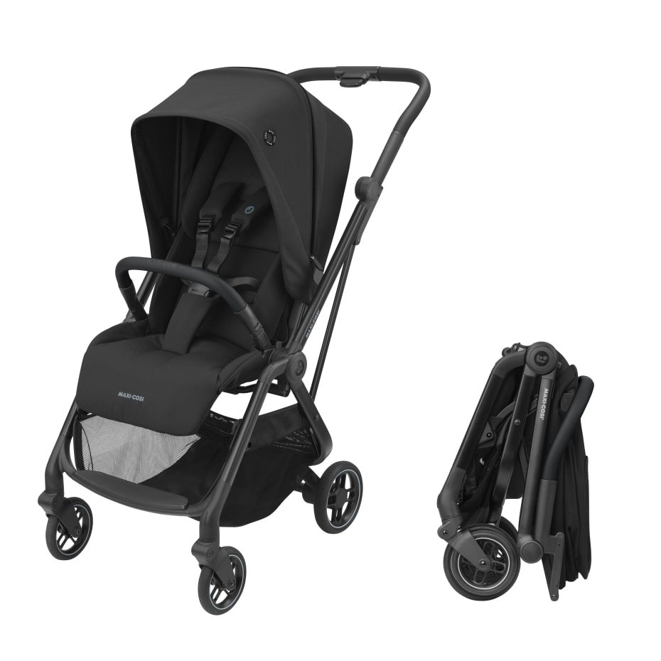 Коляска прогулочная Maxi Cosi Leona Essential Black - ForteMarket Коляска прогулочная Maxi Cosi Leona Essential Black купить,0