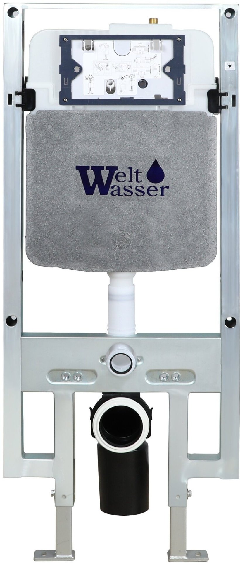 WeltWasser рамная инсталляция AMBERG 497 ST CR