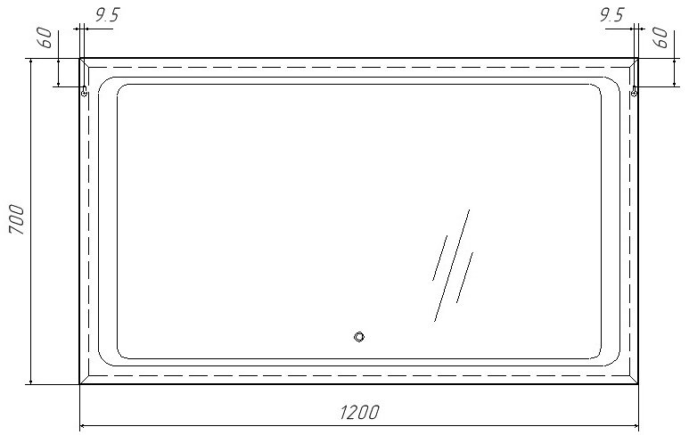 Комплект для ванной KABINKA.KZ Байтерек (тумба под раковину, зеркало, раковина) коричневый, графит