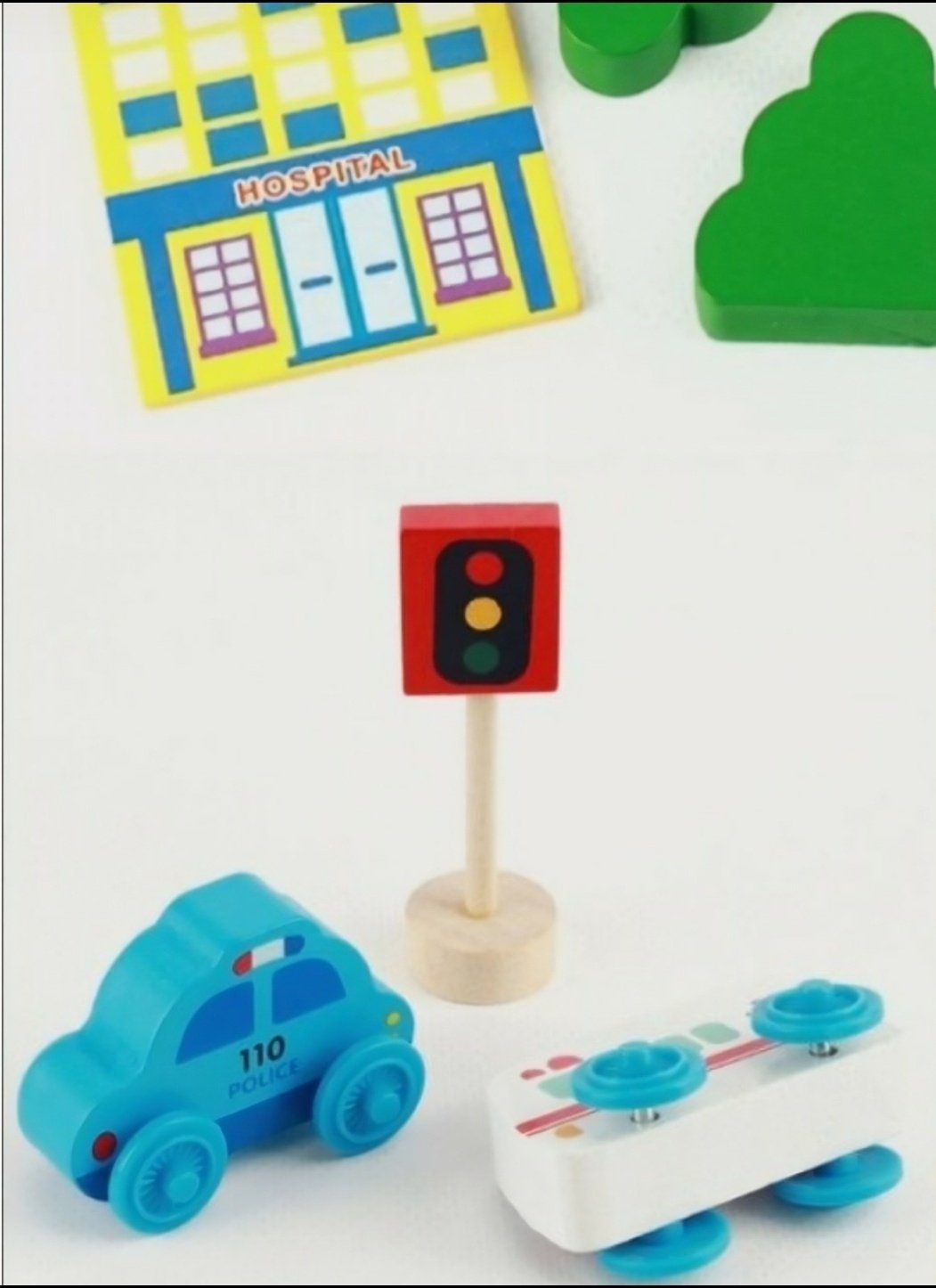 Игровой центр Wood mom Деревянная железная дорога купить,0