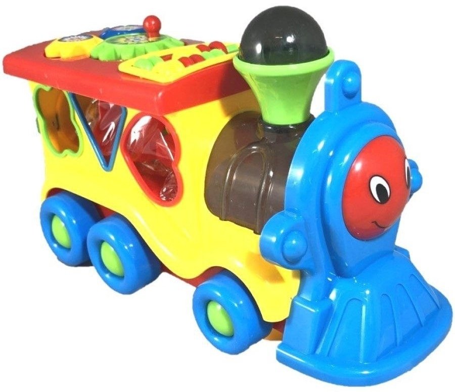 Интерактивная игрушка Huanger Веселый паровоз купить,0