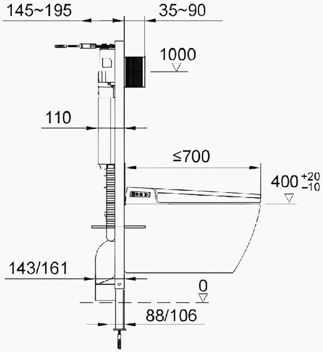 Comfort рамная инсталляция CF3GT1900-10BL купить,0