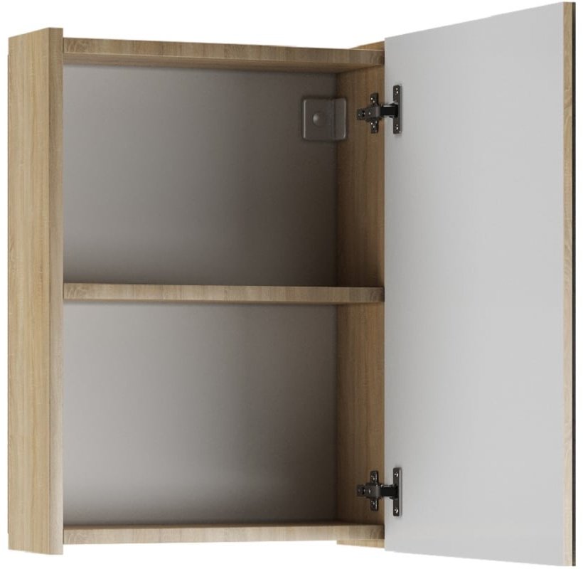 Комплект для ванной KABINKA.KZ Адай (шкаф, тумба под раковину, раковина) белый, коричневый