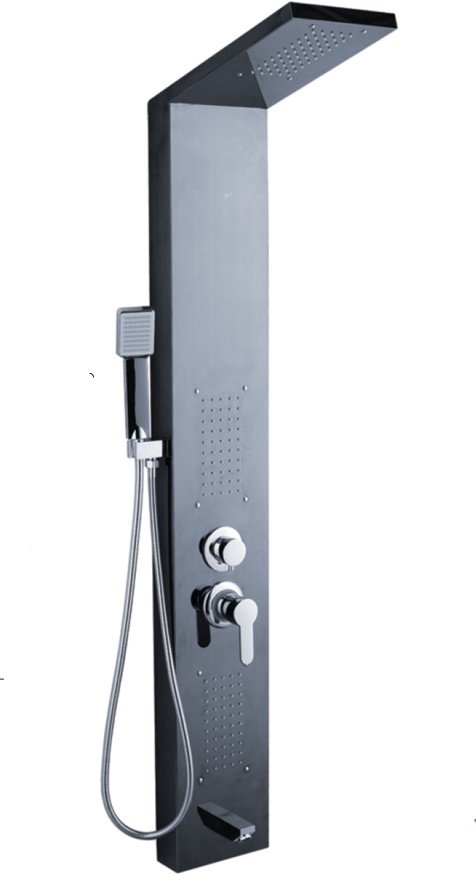 Potato душевая панель P3545-6, нержавеющая сталь