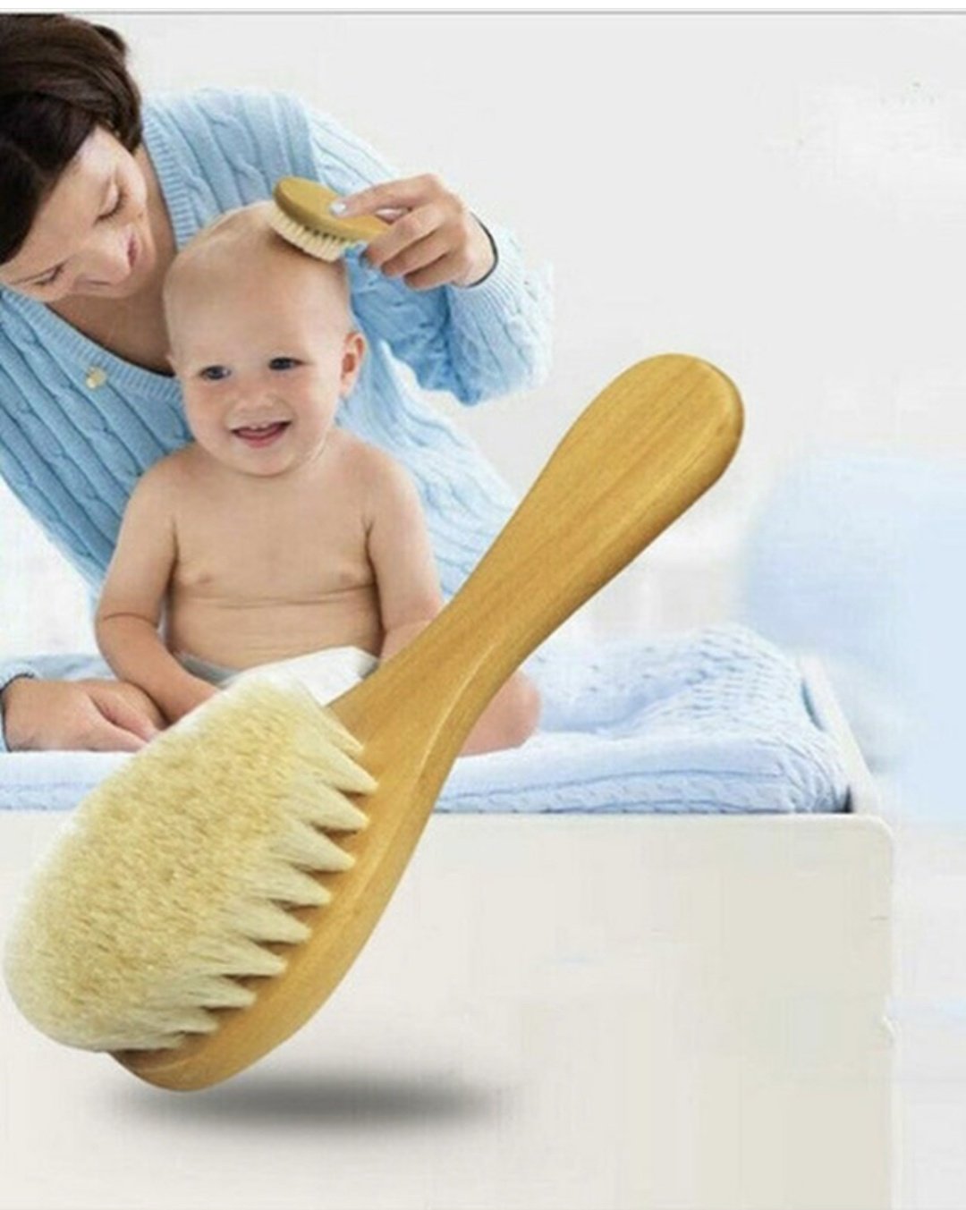 Расческа и щетка Мама и малыш 103547194 1-3 год купить,NaN