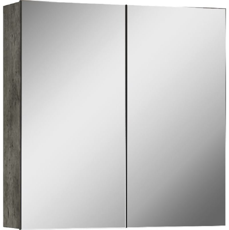 Комплект для ванной KABINKA.KZ Адай (шкаф, тумба под раковину, раковина) белый, серый