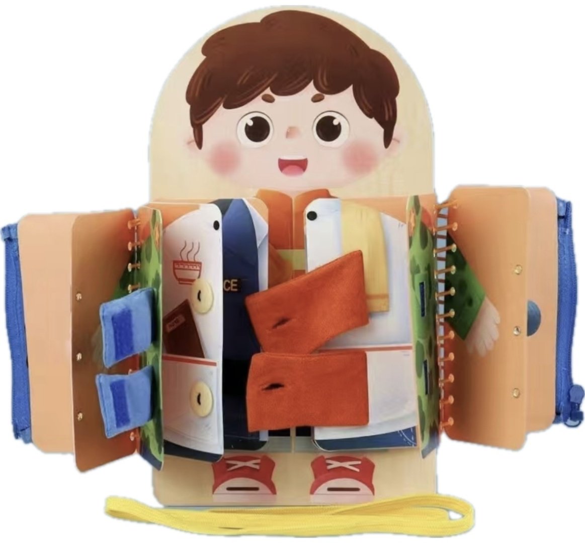 Книжка-игрушка Мальчик
