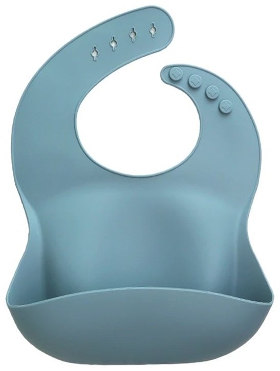 Нагрудник Melikey Silicone 102732606, мин. возраст 6 месяцев, 1 шт