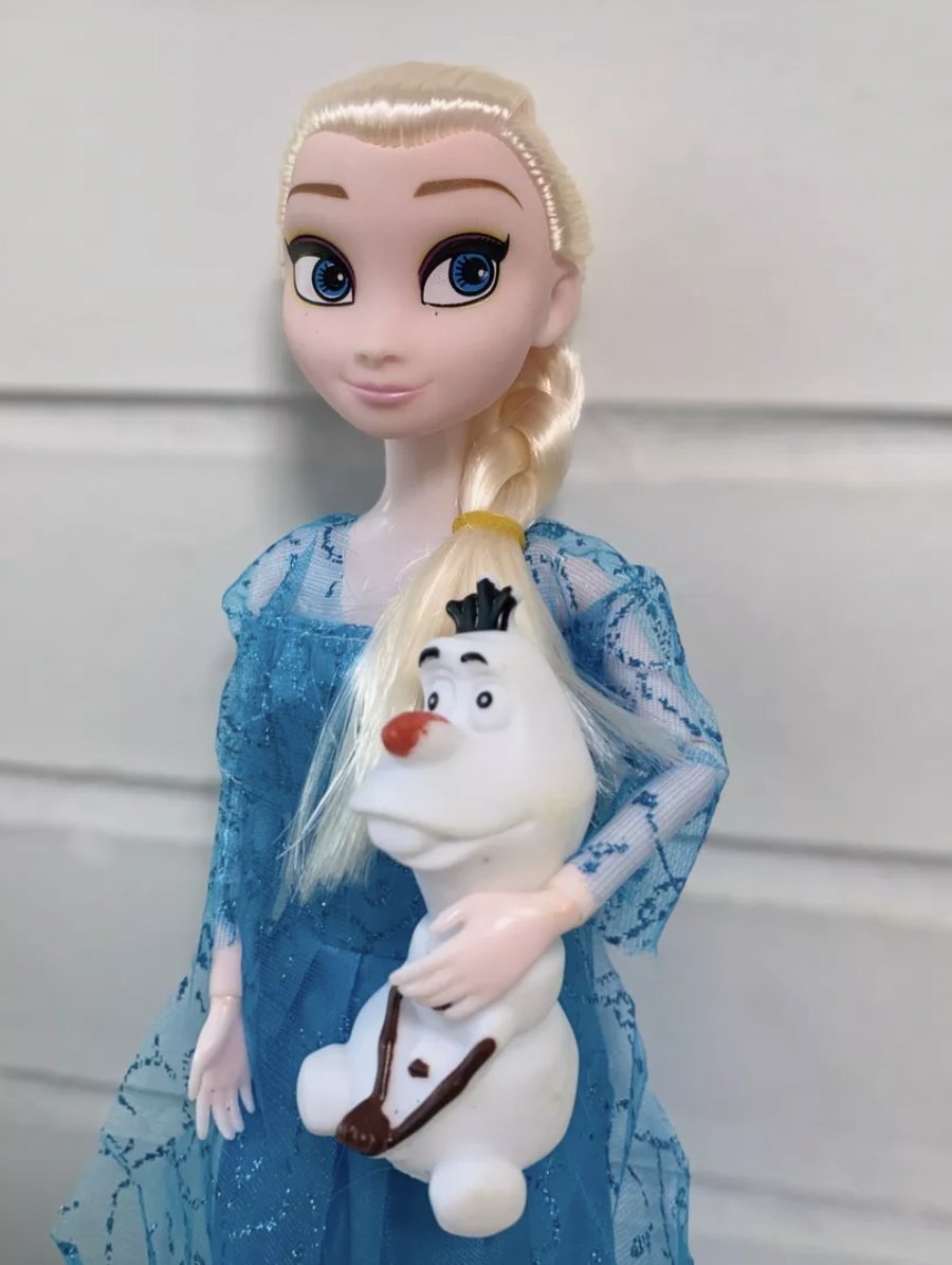 Кукла-модель Disney Frozen Анна и Эльза 40 см купить,0