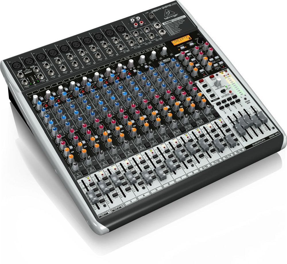 Микшерный пульт Behringer Xenyx QX2442USB серый - ForteMarket Микшерный пульт Behringer Xenyx QX2442USB серый купить,0