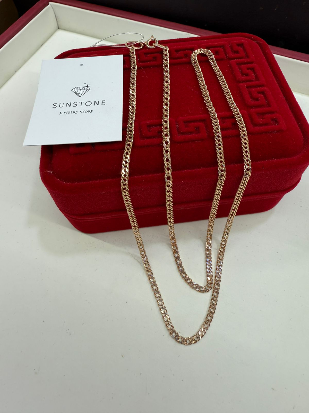 Цепь Sunstone S244 50см 2.5гр золото 585 купить,200000