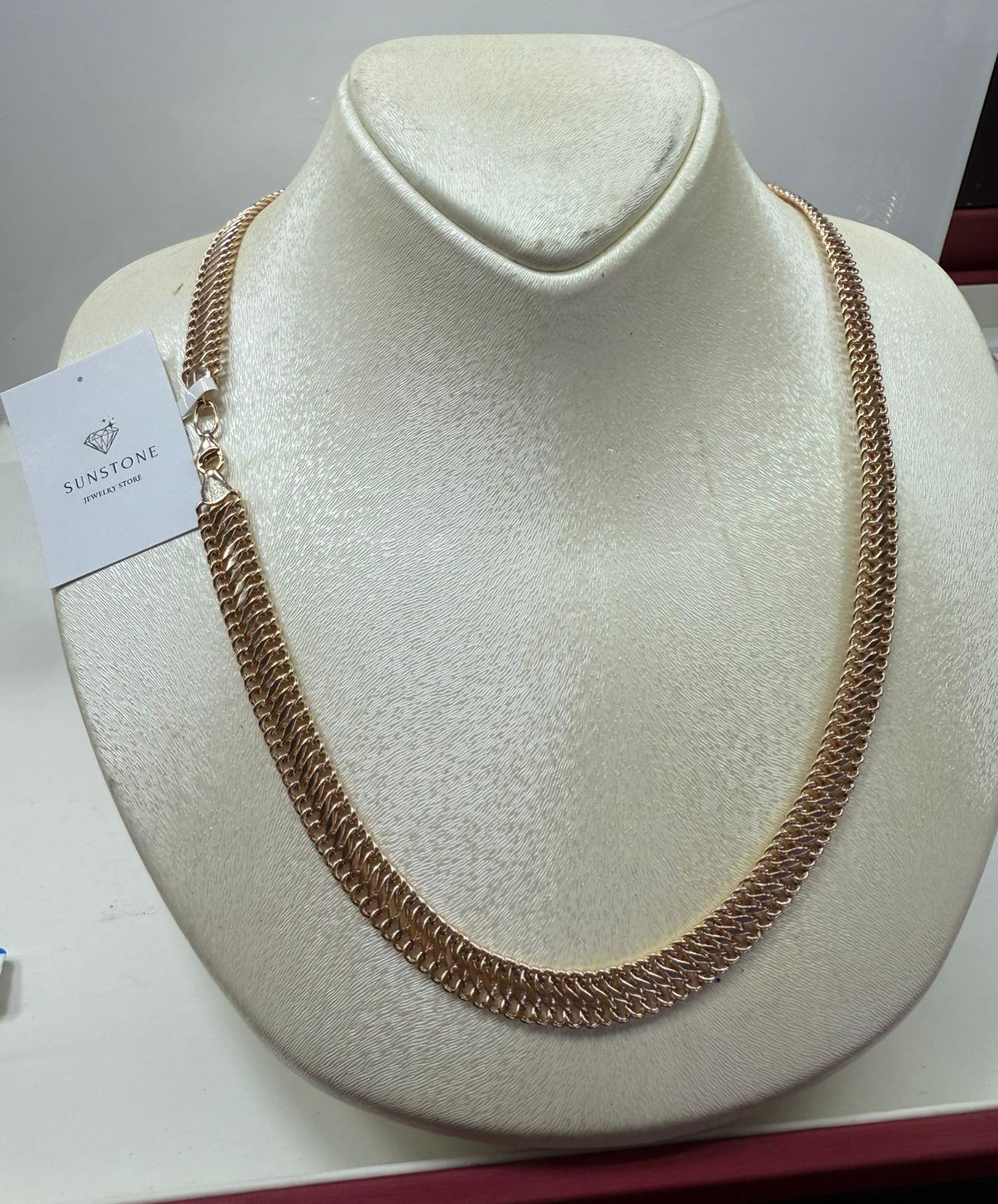 Цепь Sunstone S247 55см 12.5гр золото 585 купить,1000000
