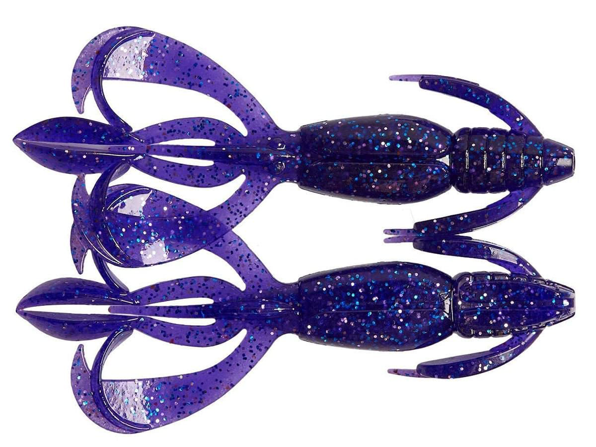 Силиконовая приманка Keitech Crazy Flapper 3.6" 04 Violet 7шт купить,NaN