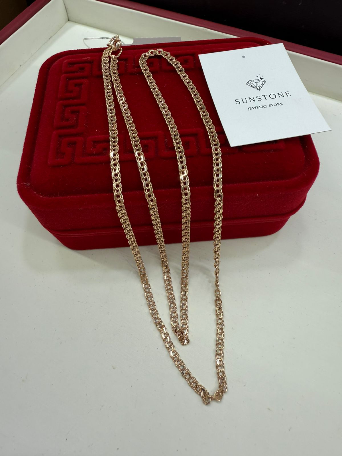 Цепь Sunstone S243 55см 2.7гр золото 585 купить,210000
