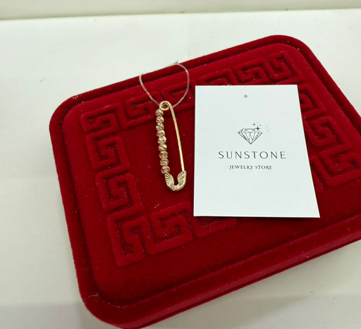 Булавка Sunstone S246 0.7гр золото 585