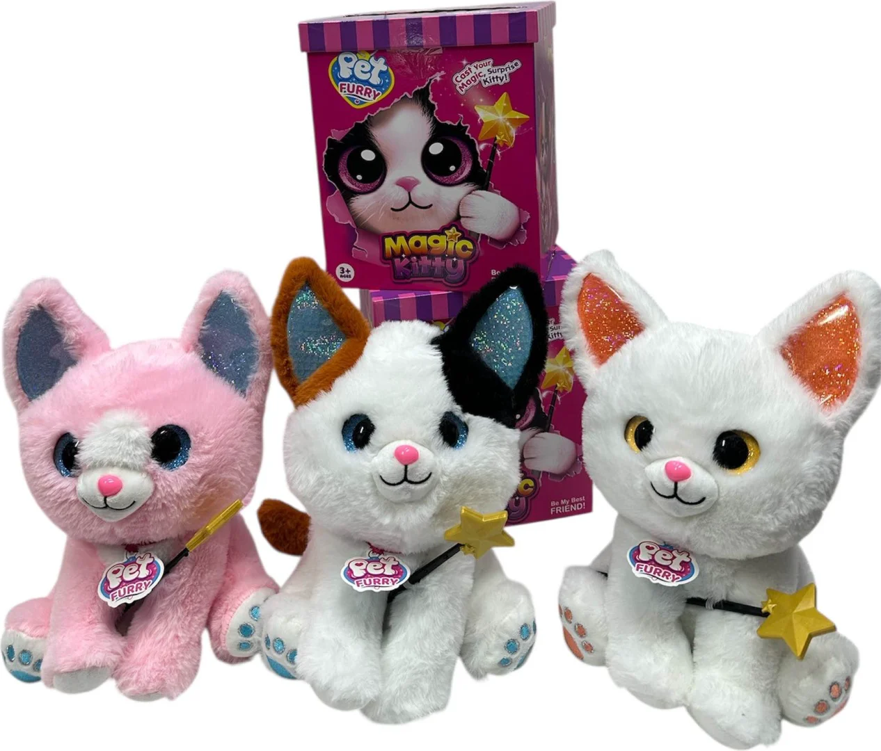 Интерактивная игрушка Pet Furry Magic kitty 25 см купить,NaN