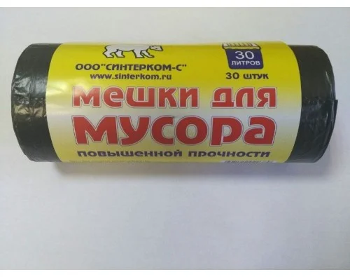 Мешки для мусора Синтерком-С 30л 30шт купить,NaN