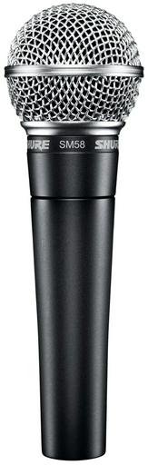 Микрофон вокальный микрофон SHURE SM58-LCE черный