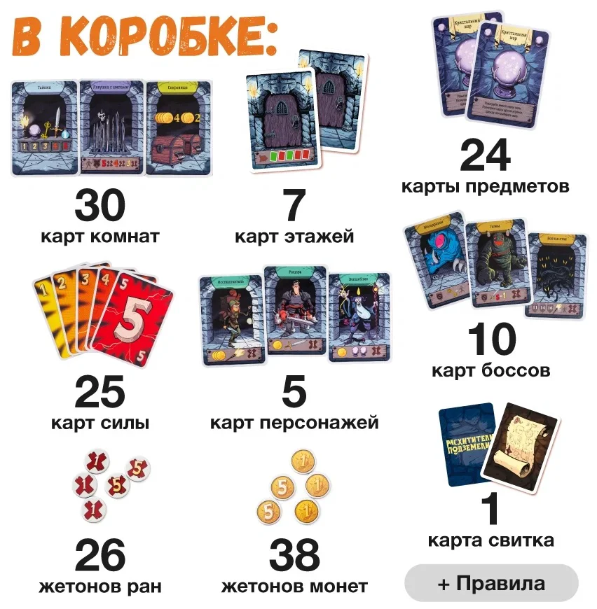 Настольная игра GaGa Расхитители Подземелий купить,NaN