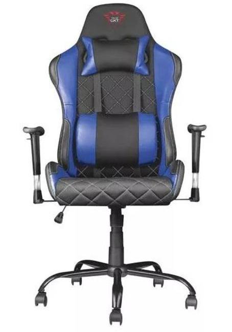 Игровое кресло Trust GXT 707B Resto черно-синее