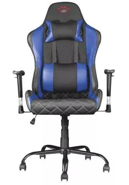Игровое кресло Trust GXT 707B Resto черно-синее