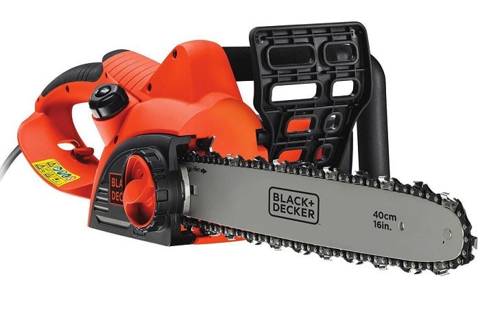 Электрическая цепная пила Black&Decker CS2040 оранжевая купить,NaN