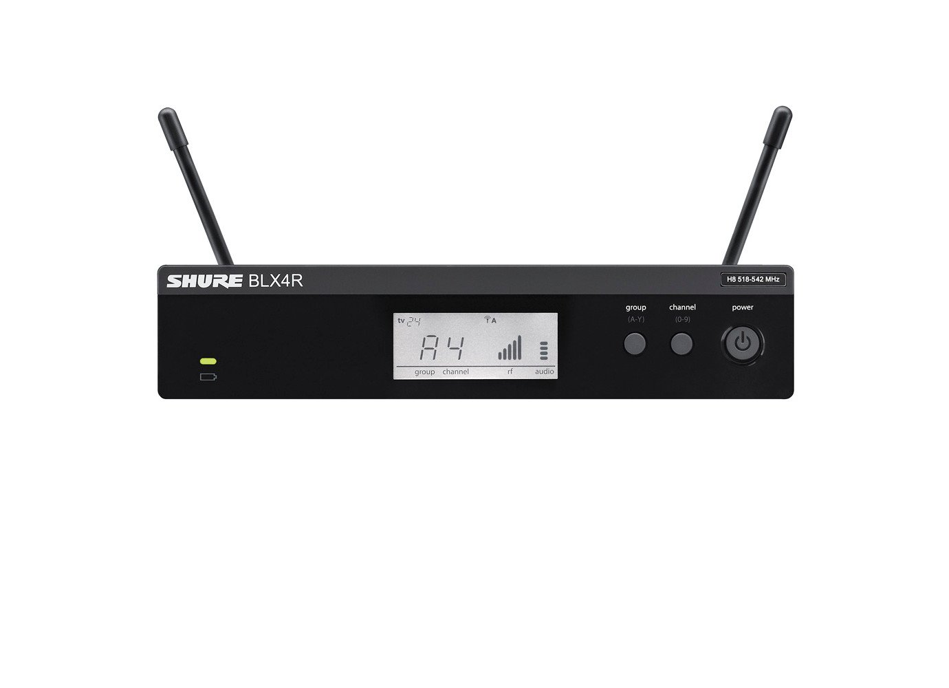 Радиомикрофон Shure BLX24E/SM58-H8E  черный