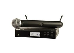 Радиомикрофон Shure BLX24E/SM58-H8E  черный