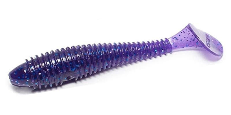 Съедобная приманка Keitech Swing Impact Fat 70мм 04 Violet 8шт купить,NaN