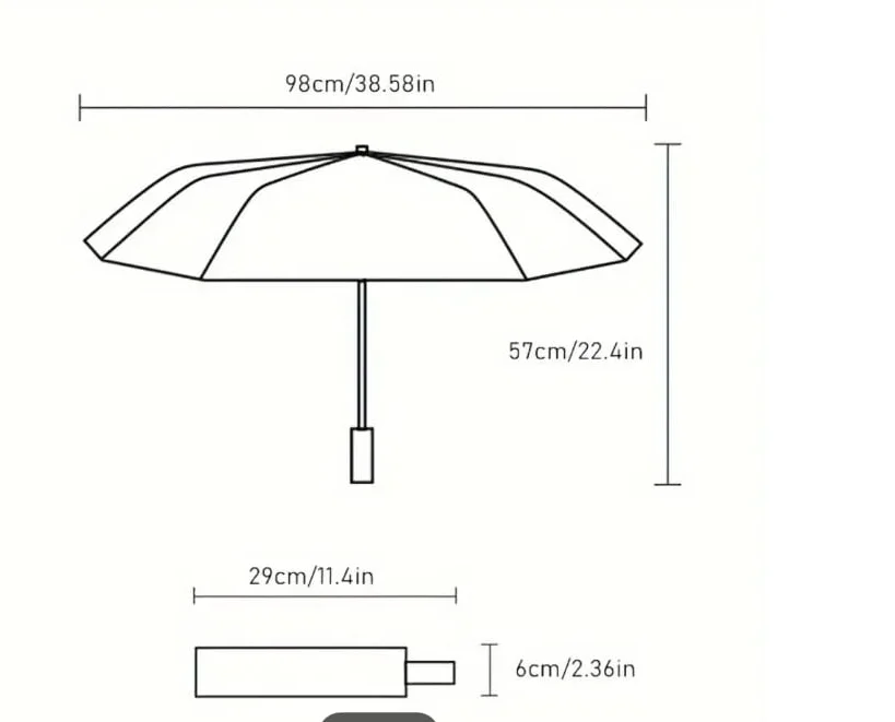 Зонт UV umbrella черный купить,0