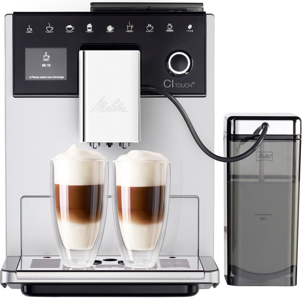 Кофемашина Melitta CI Touch F630-101 серебристая