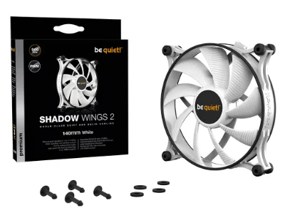Вентилятор для корпуса Be quiet! Shadow Wings 2 140mm PWM BL091 купить,0