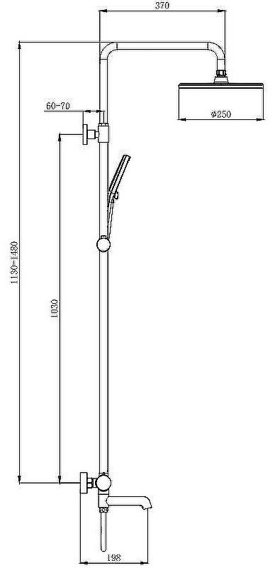 Raglo душевой набор (гарнитур) R20.24