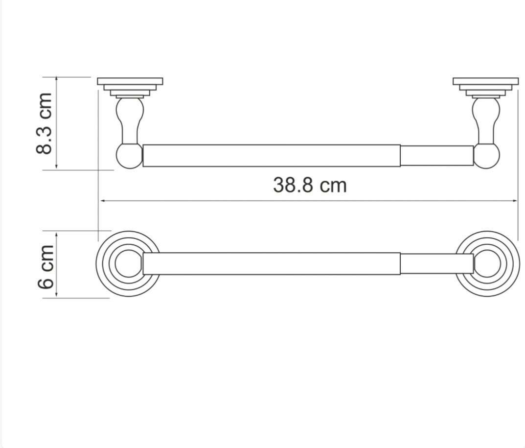 Wasser KRAFT держатель K-7091 1 шт, металл купить,NaN