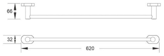KABINKA.KZ держатель K0000233827 1 шт, латунь купить,NaN