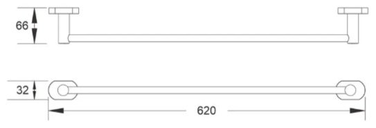 KABINKA.KZ держатель K0000233827 1 шт, латунь купить,NaN
