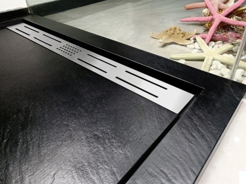 Душевой поддон WeltWasser TRS 12080 STONE-BL 120x80 низкий