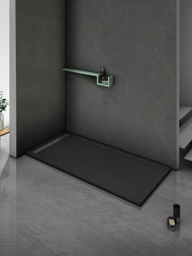 Душевой поддон WeltWasser TRS 12080 STONE-BL 120x80 низкий