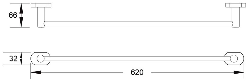 KABINKA.KZ держатель SG5117T 1 шт, латунь