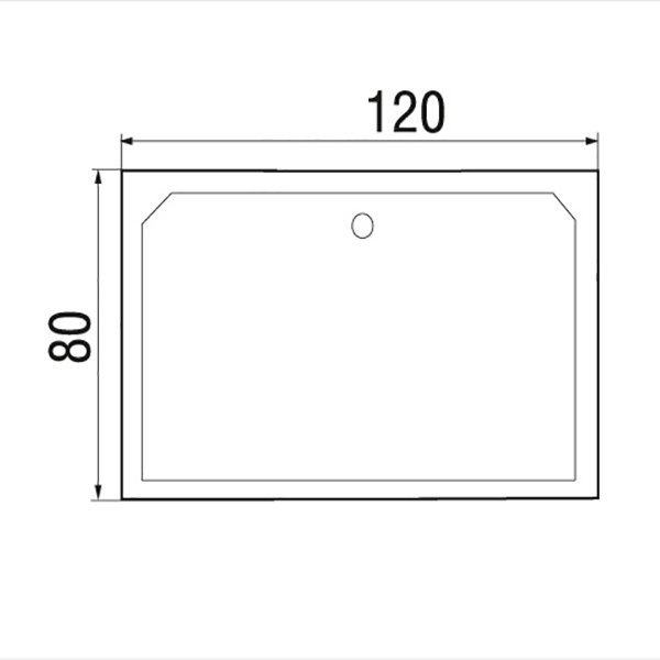Душевой поддон KABINKA.KZ WEMOR 120/80/41 S 120x80 высокий купить,214457