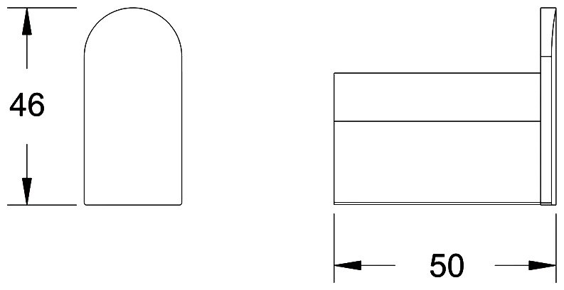 KABINKA.KZ крючок RG1711H 1 шт, латунь
