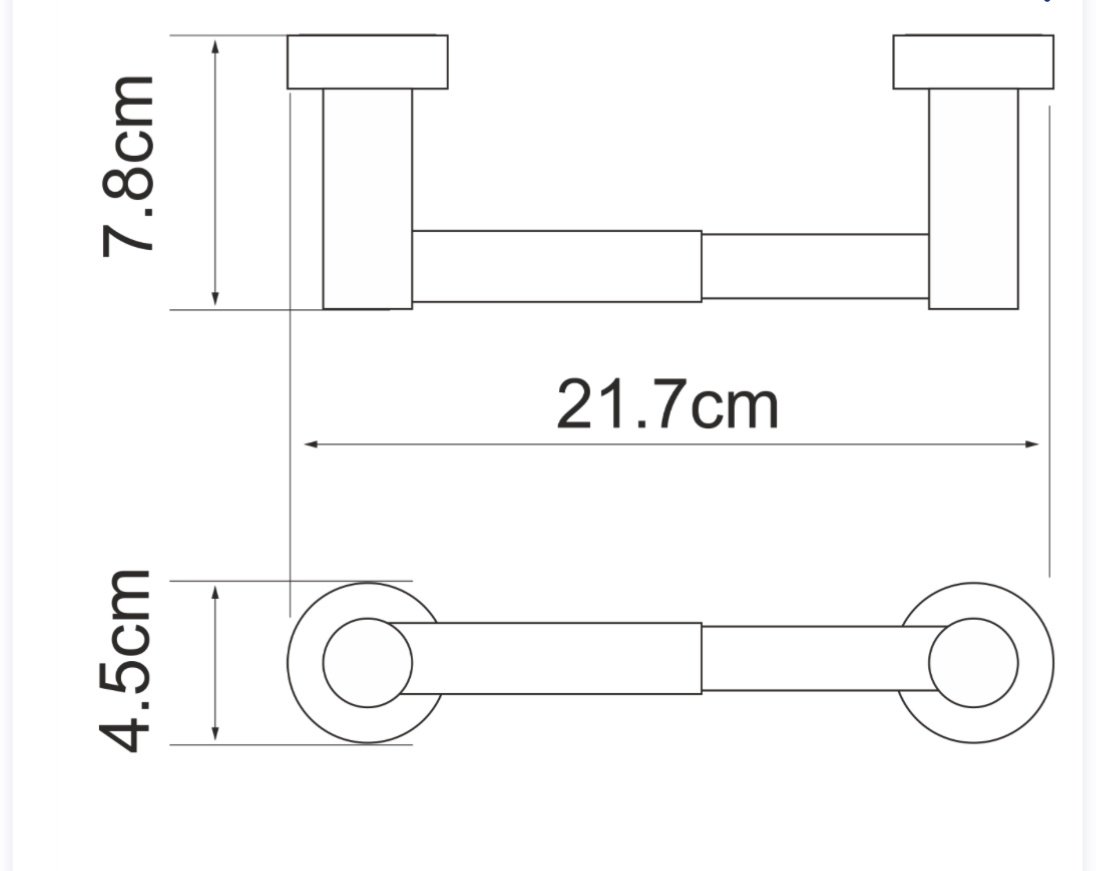Wasser KRAFT держатель K-9422 1 шт, металл